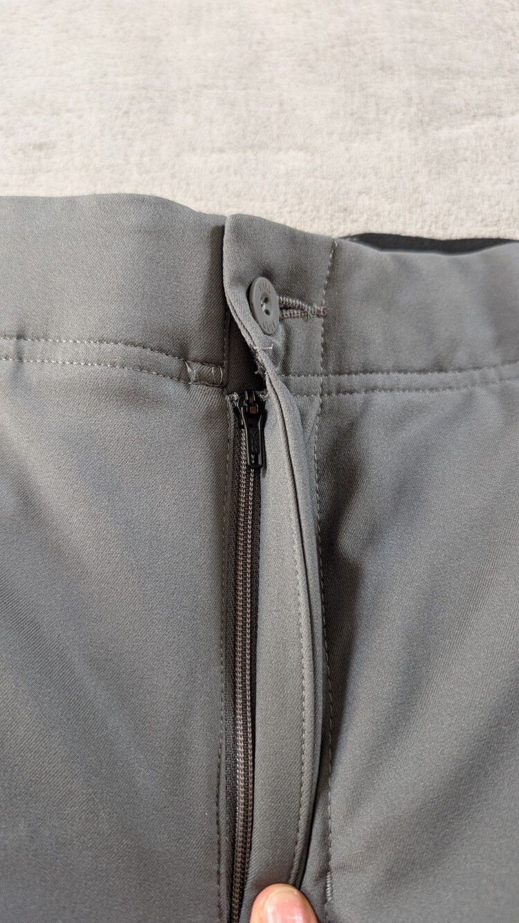 Nike Dri Fit Flex Golf Pants Mens 36x32 Gray Stretch Performance Casual - Picture 5 of 13